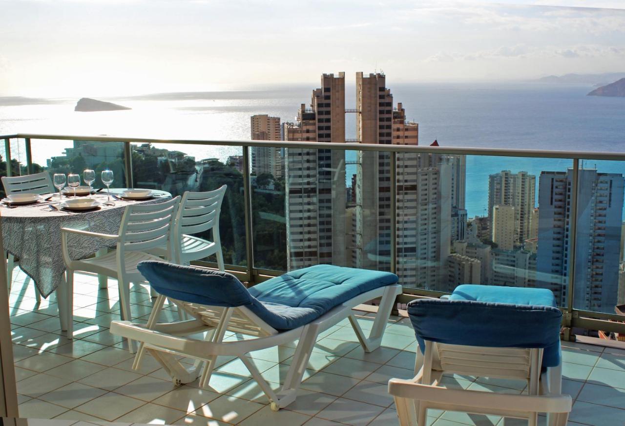 Skyline 26 Stunning Sea Views From A 2-Bedroom Apartment On The 26Th Floor 貝尼多姆 外观 照片