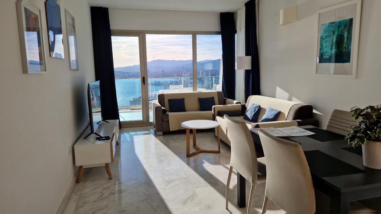 Skyline 26 Stunning Sea Views From A 2-Bedroom Apartment On The 26Th Floor 貝尼多姆 外观 照片