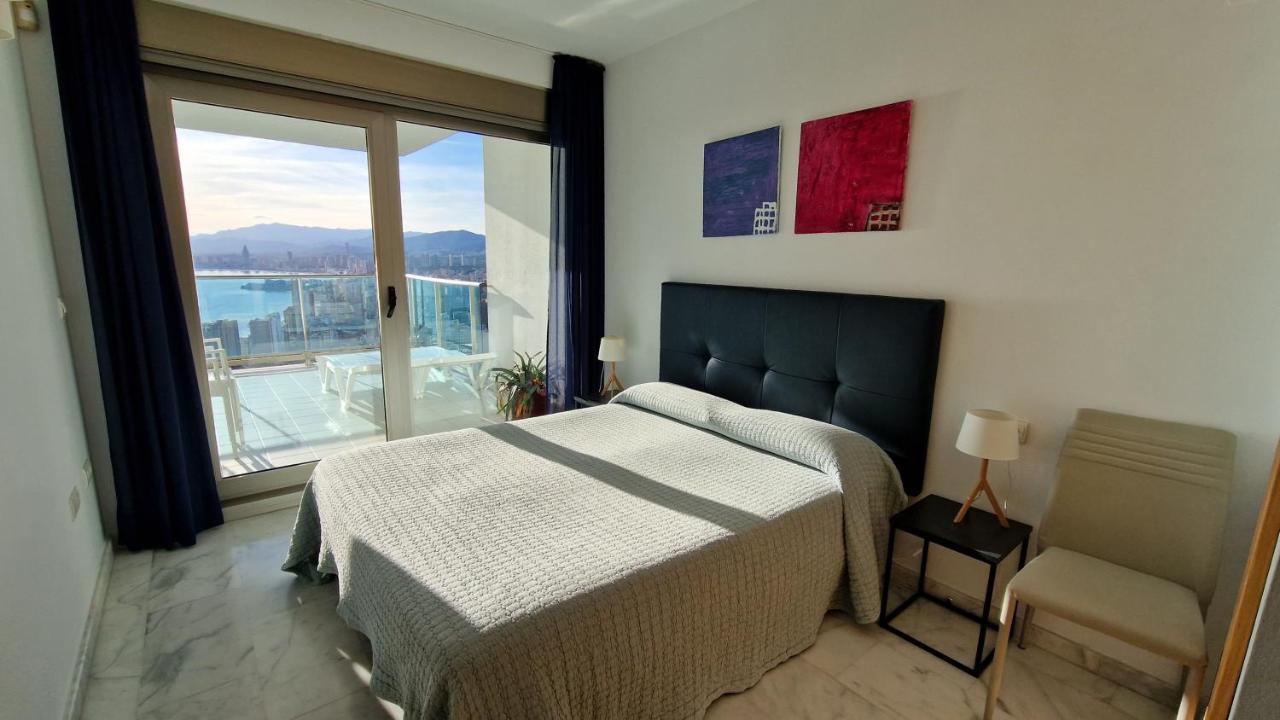 Skyline 26 Stunning Sea Views From A 2-Bedroom Apartment On The 26Th Floor 貝尼多姆 外观 照片